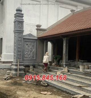 cột đá đồng trụ đẹp bán phú yên quảng ngãi bình định
