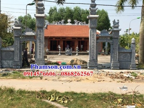Mẫu cổng đá đẹp đồng tháp tiền giang long an