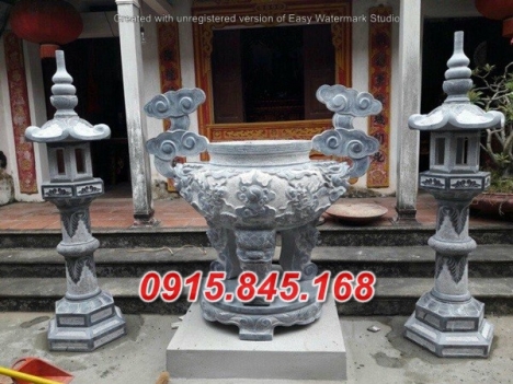 đỉnh lư hương đá đèn hạc nến đẹp bán quảng nam thừa thiên huế đà nẵng