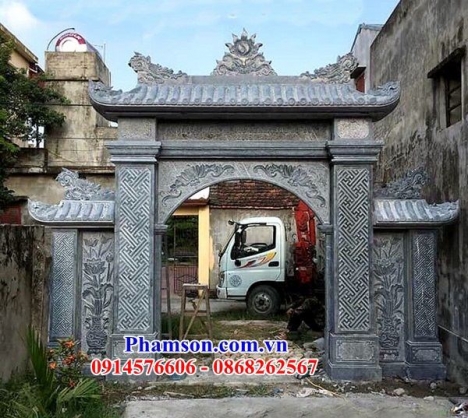 Mẫu cổng đá đẹp đồng tháp tiền giang long an