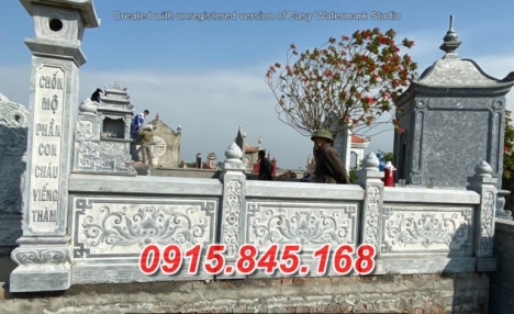 tp hồ chí minh làm Lan can tường hàng rào đá đẹp