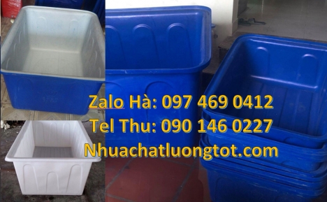 nơi bán thùng nhựa chữ nhật, Thùng nhựa dung tích lớn, thùng nuôi cá, thùng đựng hạt nhựa Thùng dung