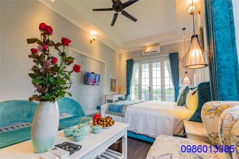 Bán Căn Biệt Thự 1 Tầng Có Bể Bơi - Trung Tâm Dự Án Vườn Vua - Vị Trí Đẹp Nhất View 2 Hồ-5.6tỷ