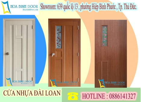 Cửa nhựa gỗ Đài Loan