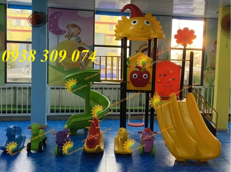 Bộ cầu trượt liên hoàn nhập khẩu cao cấp AD