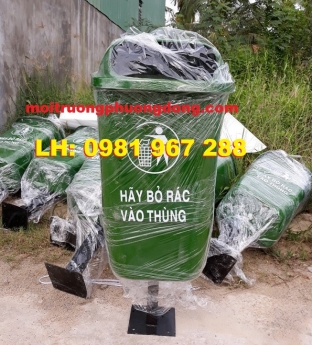 Thùng rác cọc treo đơn giá rẻ tại Hà Nội