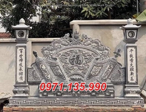 sài gòn 0382+ Mẫu cuốn thư đá đình chùa miếu đẹp tại hà nội
