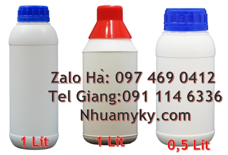 Chai nhựa 30ml 50ml đựng hóa chất, Chai hdpe 100ml vuông, Chai 500ml miệng nhỏ, chai 250ml đựng axit