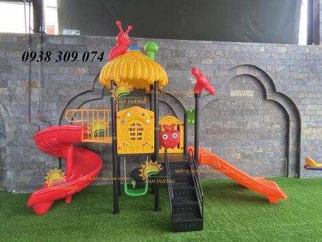 Bộ cầu trượt liên hoàn nhập khẩu cao cấp AD