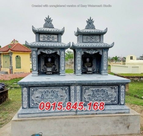 Long an mộ đá đôi đẹp - bán mộ đôi bằng đá hồ chí minh