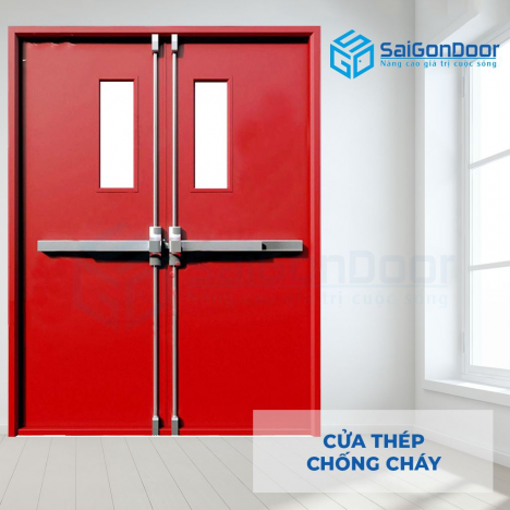 Cấu tạo cửa thép chống cháy