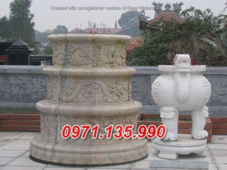 TP hcm 46 Am thờ tro cốt đá bố mẹ đẹp sóc trăng