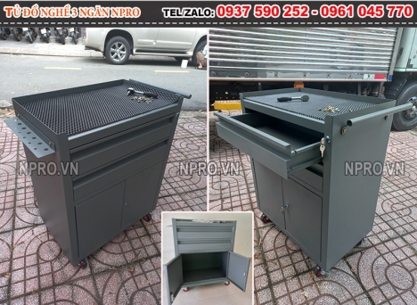 Tủ đựng đồ nghề dụng cụ, thiết bị sửa xe máy ô tô các loại
