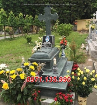 long an 34 Am thờ tro cốt đá đơn giản đẹp kiên giang