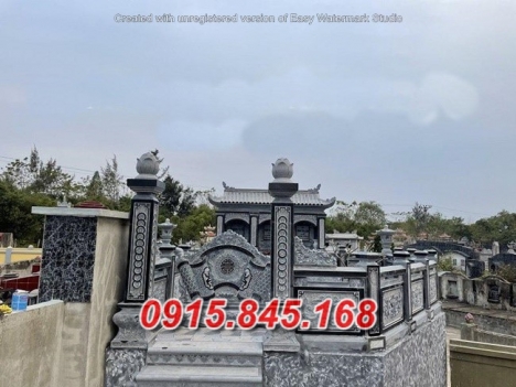 khuân viên nhà mồ đẹp bằng đá tại quảng trị