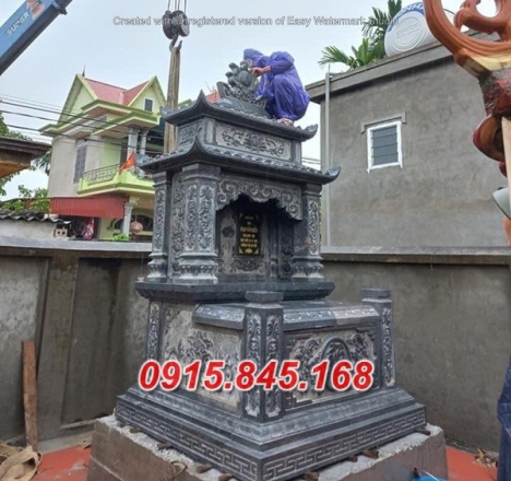 Long an mộ đá đôi đẹp - bán mộ đôi bằng đá hồ chí minh