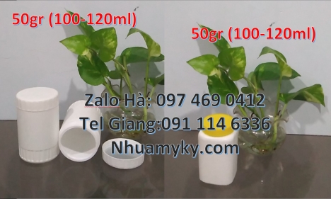 Lọ nhựa Hũ nhựa 1.5kg vuông, Hũ 1.2 lít, hũ 1kg vuông, Hũ vuông 0.5kg, Hũ đựng thuốc sâu, Hủ nhựa 0.