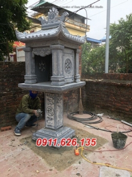 đồng nai 0+1 miếu thờ tro cốt đá đơn giản đẹp sài gòn