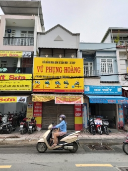 Cho thuê nhà mặt tiền 322 Phạm Thế Hiển P3 Q8