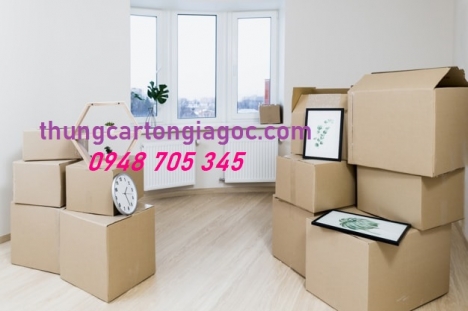 nơi sản xuất thùng carton chuyển nhà, văn phòng giá rẻ