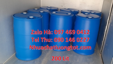Phuy nhựa 30 lít, Thùng phuy nhựa 150 lít nắp mở Giá bán thùng phi nhựa 200l, Thùng Phuy Nhựa 220 l
