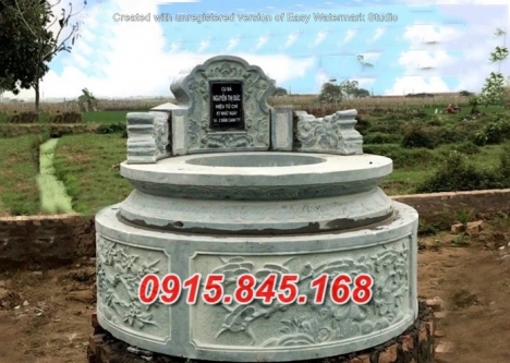 859 mẫu mộ tròn bằng đá đẹp ninh thuận bình thuận