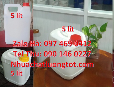 Can đựng thực phẩm, Bán can 10l đựng nước cất, Can 2l hdpe vòi nhấn đựng axit, Can 1l quay đựng phân