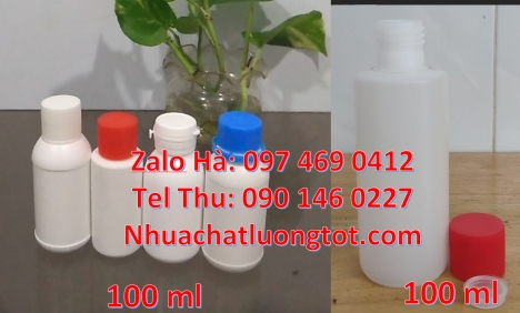 Chai 30ml cao cấp, Chai nhựa tròn, Chai 50ml cao cấp Cung cấp chai nhựa 250ml 500ml giá sỉ. Chai nh