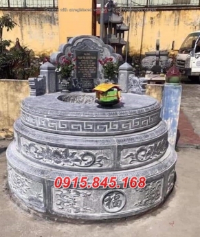 859 mẫu mộ tròn bằng đá đẹp ninh thuận bình thuận