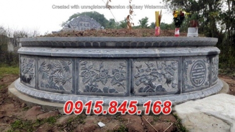 859 mẫu mộ tròn bằng đá đẹp ninh thuận bình thuận