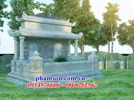 85+ Mẫu mộ đôi bằng đá khối – lăng mộ bắc ninh