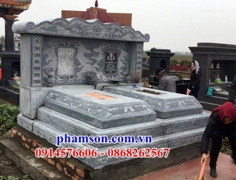 85+ Mẫu mộ đôi bằng đá khối – lăng mộ bắc ninh