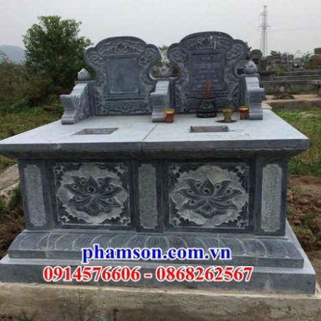 85+ Mẫu mộ đôi bằng đá khối – lăng mộ bắc ninh