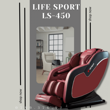 Ghế Mát Xa LifeSport LS-450 Được Nhiều Người Tin Dùng