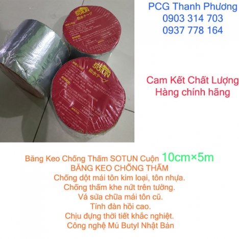 Bán băng keo chống thấm chống dột SOTUN Nhật Bản-Chính hãng
