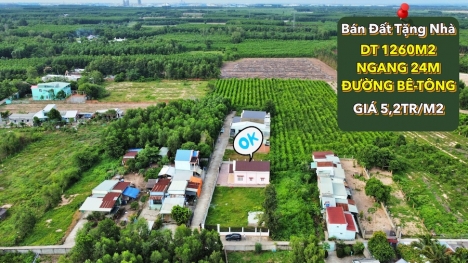 Đất vườn Nhơn Trạch xã Phước An - Mua đất tặng nhà !