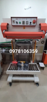Máy hàn miệng túi thực phẩm, máy ép miệng túi thức ăn tôm cá/ bao gạo 20-50kg