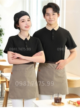 Mẫu đồng phục nhân viên phục vụ bàn thời trang, đẹp mắt và tinh tế