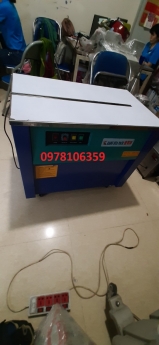 Máy đóng đai thùng, máy quấn thùng carton, máy đóng đai thùng bán tự động KZB