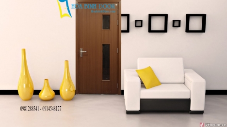 Cửa nhựa giả gỗ Composite tại quận 4