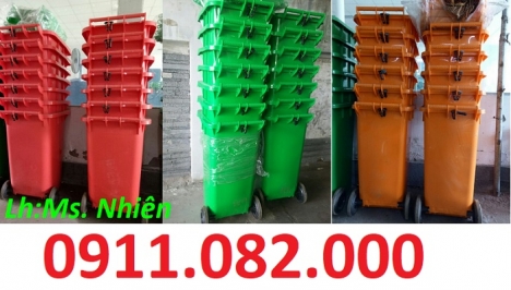 Nơi sỉ và lẻ và lẻ giá rẻ thùng rác 120l 240l 660- thùng rác nhựa giá rẻ tại tiền giang-lh 091108200