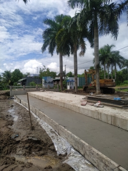 Nền Khu đô thị Long Thạnh gần kề KCN 300ha - Vị trí: mặt tiền QL1A, xã Long Thạnh, h. Phụng Hiệp, Hậ