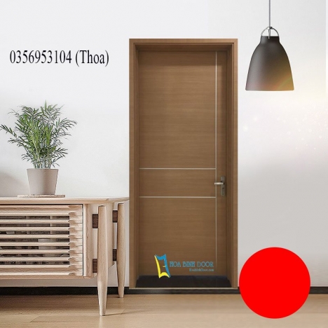 Cửa gỗ MDF Laminate mẫu đẹp 2022 | Cửa gỗ công nghiệp giá rẻ