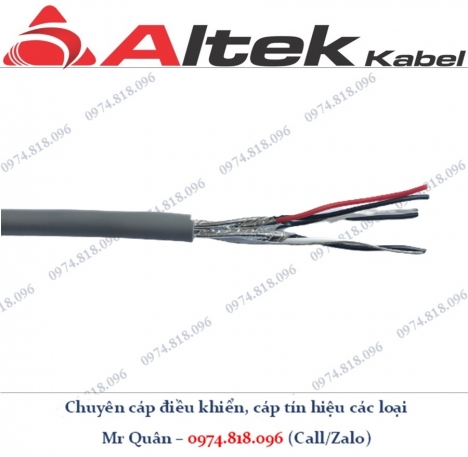 Cáp tín hiệu vặn xoắn chống nhiễu awg