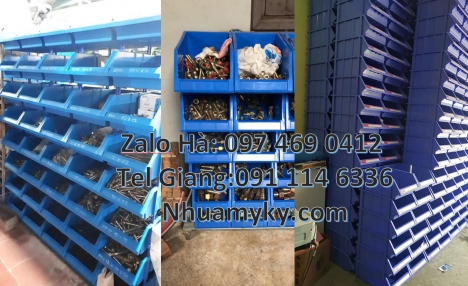 Khay nhựa xanh cỡ đại, Khay nhựa đựng linh kiện giá rẻ Kệ A5, hộp đựng phụ tùng, Khay nhựa, hộp nhự