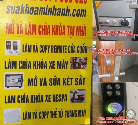 Dịch Vụ Sửa Khóa Két Sắt Tại Nhà, Sửa Khóa Cửa Tại Nhà Tphcm