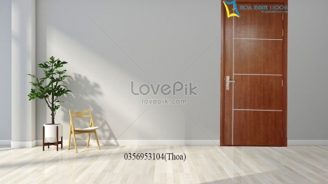 Cửa gỗ MDF Laminate mẫu đẹp 2022 | Cửa gỗ công nghiệp giá rẻ