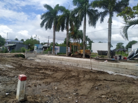 Nền Khu đô thị Long Thạnh gần kề KCN 300ha - Vị trí: mặt tiền QL1A, xã Long Thạnh, h. Phụng Hiệp, Hậ