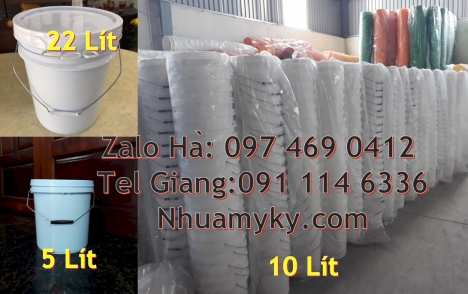 Vỏ thùng sơn 3,8 lít, Vỏ thùng 5 lít quai nhựa, Vỏ thùng sơn 20 lít quai sắt, Vỏ thùng sơn
