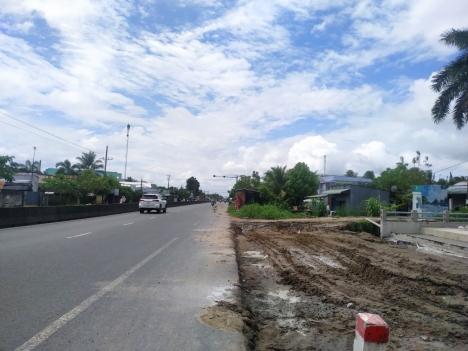 Nền Khu đô thị Long Thạnh gần kề KCN 300ha - Vị trí: mặt tiền QL1A, xã Long Thạnh, h. Phụng Hiệp, Hậ